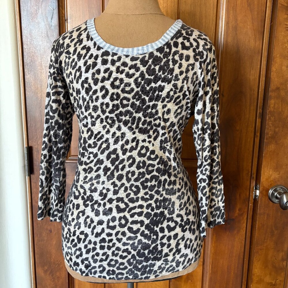 David Cline "CHEETAH" Crushed Zebra Top
